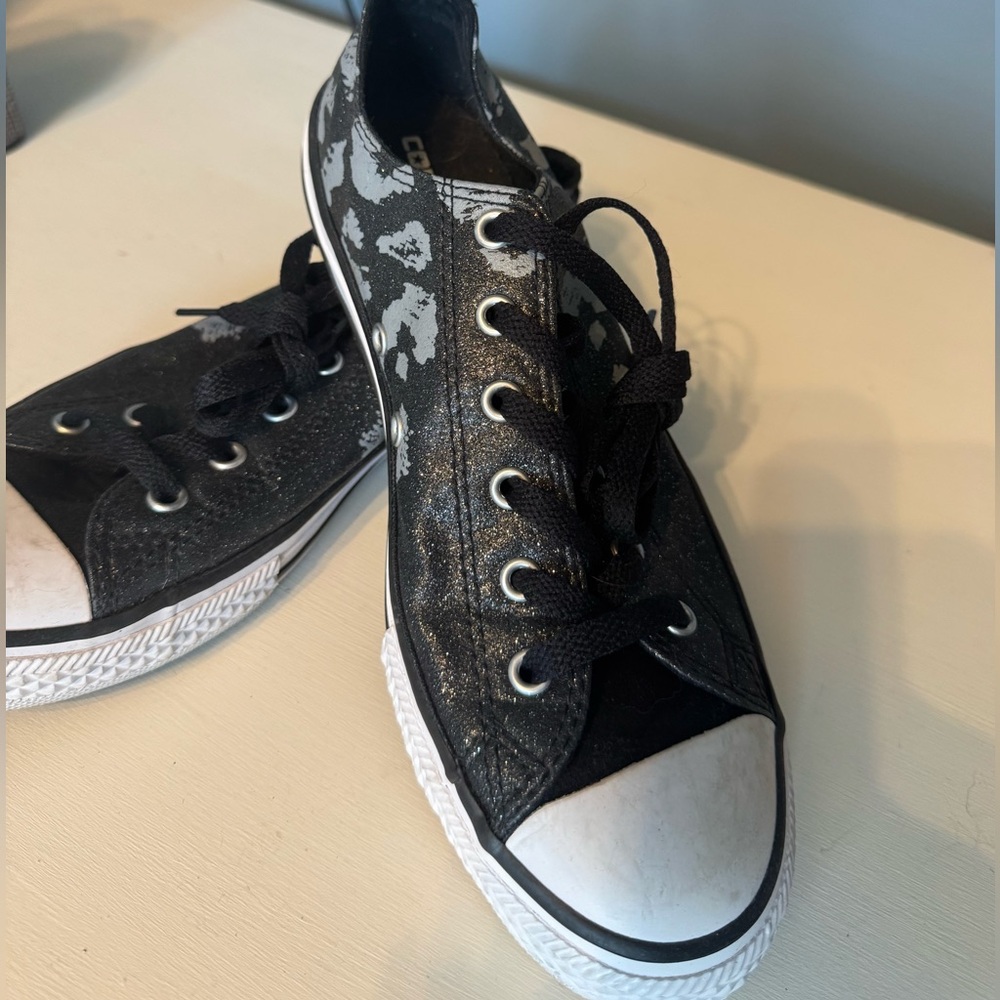 Leopard Print Converse - image 1